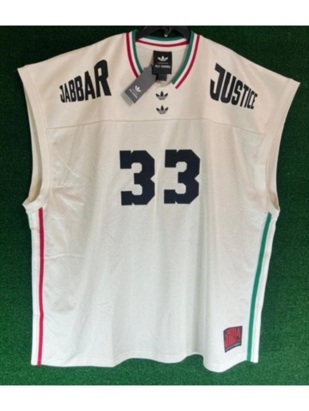 Men's Adidas Basketball Jersey T-Shirt x WILLY CHAVARRIA Off White JV6410 Sz XL